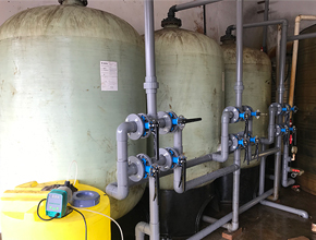 沈陽某高速服務區水處理設備安裝